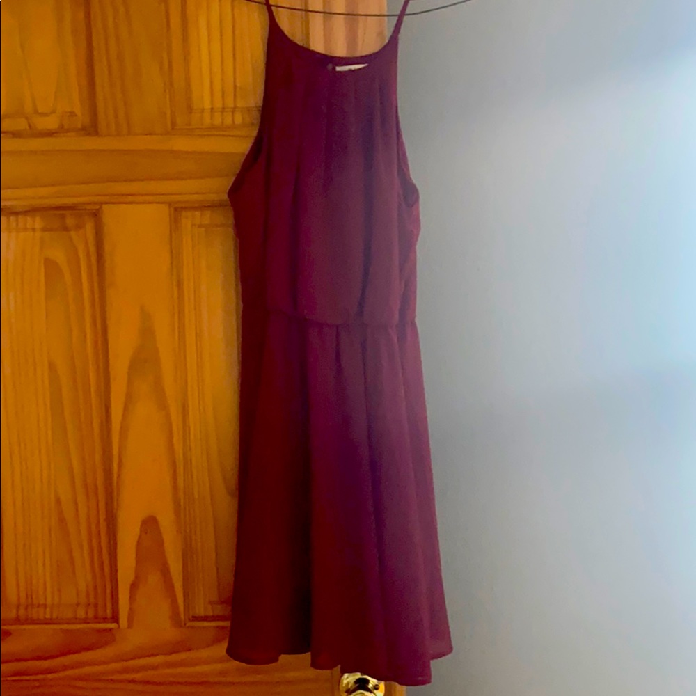 red (wine) dress
